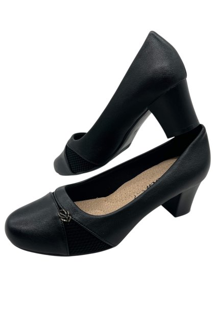 Dámské černé lodičky 12