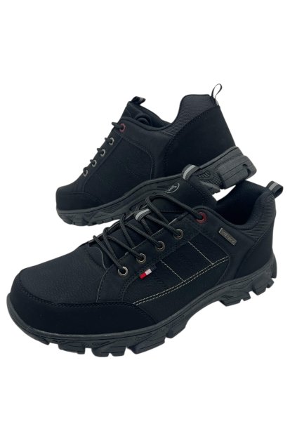 Pánské černé šněrovací tenisky 20