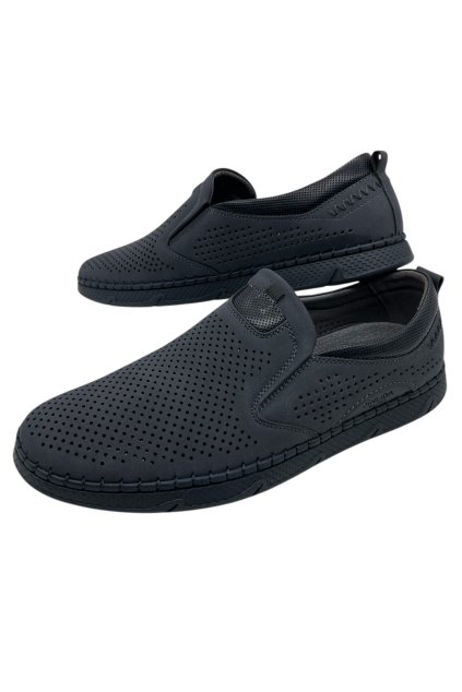 Pánské modré polobotky