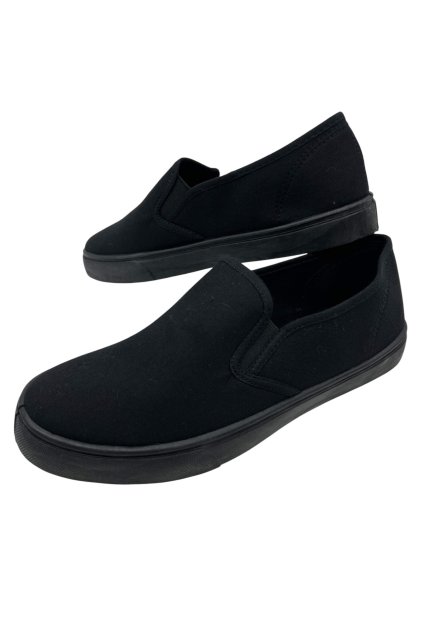 Pánske čierne papuče 02