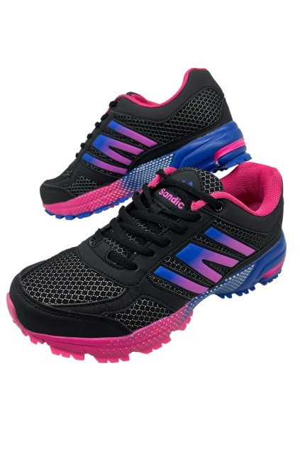 Dámské černé šněrovací tenisky 40