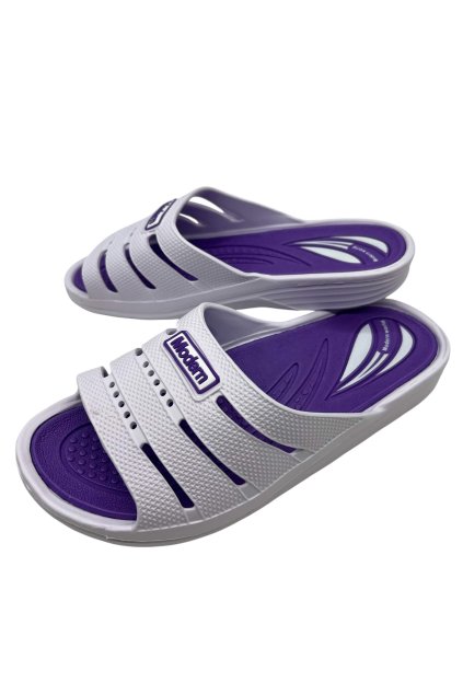 Dámské bílé pantofle 18