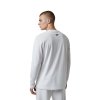 Pánské bílé tričko s dlouhým rukávem 03