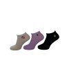 Dámske členkové ponožky 6 párov viacfarebné 02