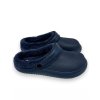 Chlapčenské modré zateplené gumové nazúvaky 01
