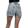 Dámske sivé džínsové šortky ADRIANA