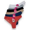 Dámske bavlnené nohavičky 3× kusy viacfarebné 03