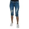 Dámské modré 3/4 džíny JANA