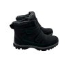 Pánské černé zimní boty na suchý zip