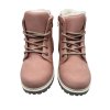 Dívčí růžové zimní boty 06