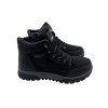 Pánské černé šněrovací zimní boty 05