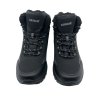 Pánské černé zimní softshellové boty se šněrováním