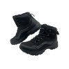 Pánské černé zimní softshellové boty se šněrováním
