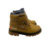 Chlapecké béžové zimní boty na suchý zip