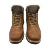 Pánské hnědé šněrovací zimní boty 05