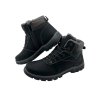 Pánské černé šněrovací zimní boty 07