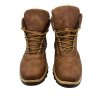 Pánské hnědé šněrovací zimní boty 06
