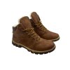Pánské hnědé šněrovací zimní boty 06