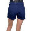 Dámske modré plátené šortky FIFI
