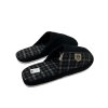 Pánske domáce čierne papuče 05
