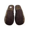 Pánské hnědé domácí papuče 07