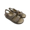 Dámske orieškové pohodlné sandále KOKA
