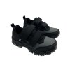 Chlapecké černé softshellové tenisky na suchý zip 04