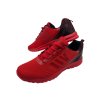 Pánské červené nadměrné tenisky se šněrováním