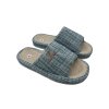 Dámske modré domáce papuče 08