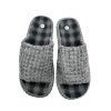 Pánské šedé domácí papuče 03