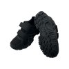 Chlapecké černé softshellové tenisky na suchý zip 05