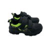 Chlapčenské čierne softshellové tenisky na suchý zips 06