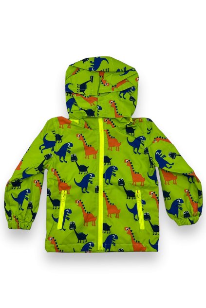 Chlapčenská zelená šuštiaková bunda