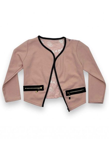 4916 divci ruzovy cardigan