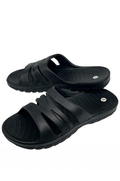 Dámske čierne papuče 11