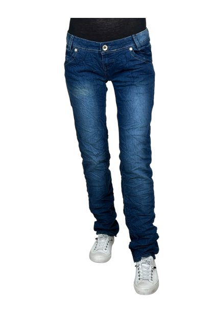 Dámske modré džínsy 43