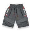 Chlapčenské sivé kraťasy SPORT