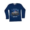 Chlapčenské modré tričko s dlhým rukávom LEGEND