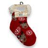 36977 2 divci zateplene ponozky santy