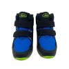 Chlapčenské modré zimné softshellové topánky 02
