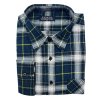 Pánska nadmerná flanelová košeľa DAN