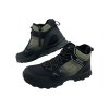 Pánske nadmerné čierne softshellové zimné topánky 07
