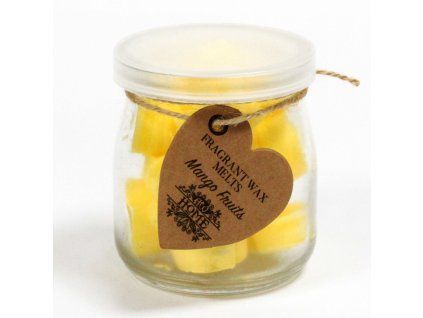 Sójové vosky ve sklenici - mango
