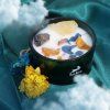 Křišťálová svíčka Hop Hare Magic Flower - Slunce
