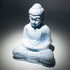 Lampa - Buddha, nebesky modrá