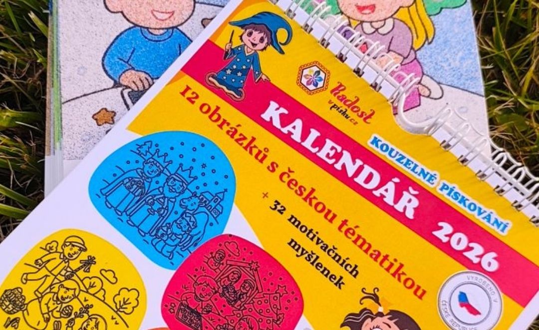 Novinka: Tvořivý kalendář 2026 s motivy z českého života 🎨📅