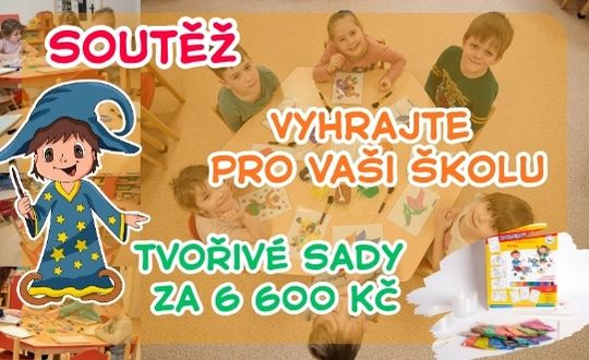 Soutěž pro malé umělce! Sady pro ZŠ/MŠ v hodnotě 6 600 Kč! ❤️