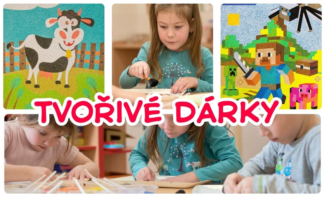 Tipy na kreativní a tvořivé dárky pro malé i větší děti