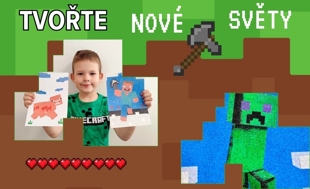 Tvoření pro děti s Minecraftem: Kreativní zábava pro malé fanoušky pixelového světa