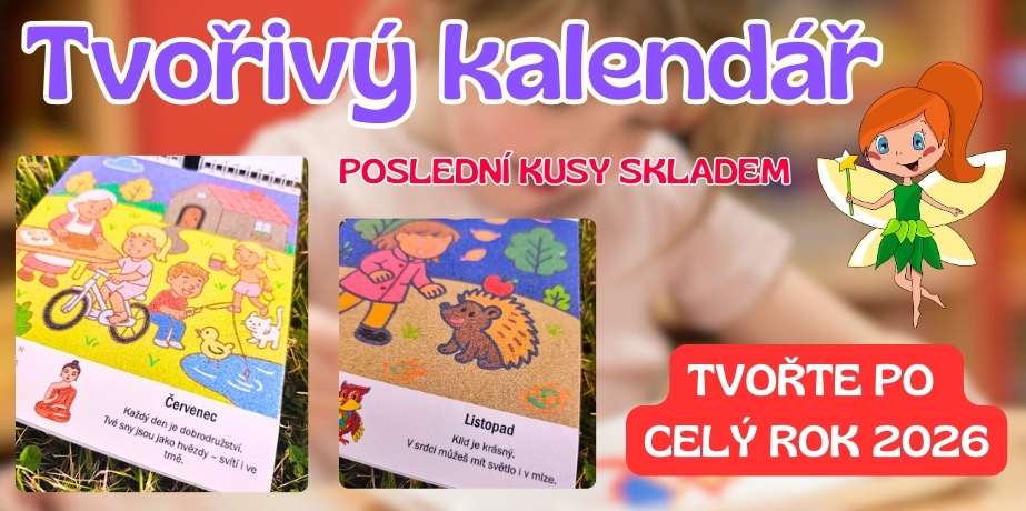 Tvořivý kalendář na rok 2026